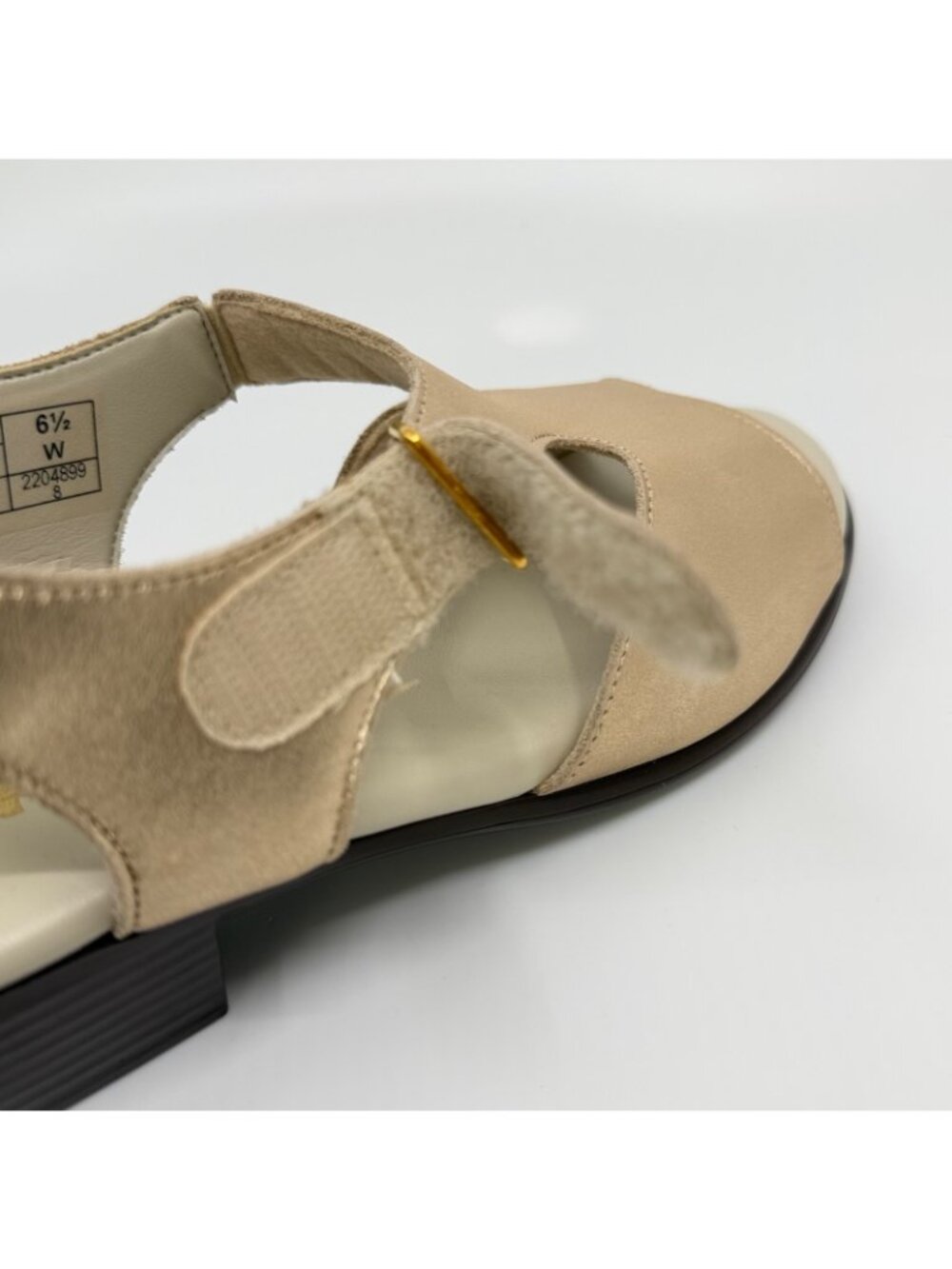 SAS Suntimer Sandals Women’s 6.5W Lusso Leather Orthotic Tripad Comfort Shoes - Picture 11 of 13